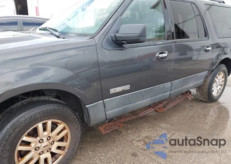 2007 Ford Expedition El Xlt из США, поврежденный, VIN 1FMFK16577LA00305